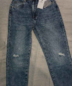 21pc FREE PEOPLE x Sandrine Rose Blue Jeans #29868A (I-4-7)