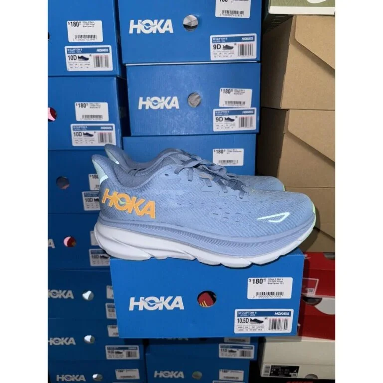 Hoka One One Clifton 9 Men s Running Shoes D Sneaker Gym