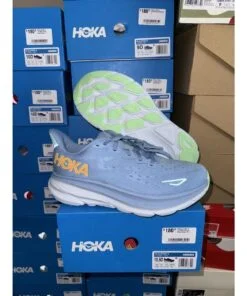 Hoka One One Clifton 9 Men s Running Shoes D Sneaker Gym